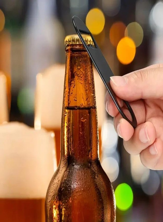 Dynore Stainless Steel Classic Multipurpose Black Bottle Opener - Image 3